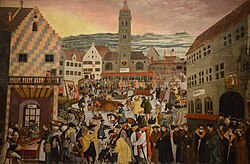 Historical artifact in Augsburg