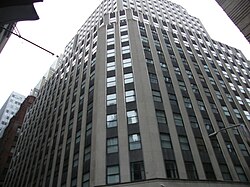 Street-level view of 99 John Street