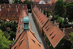 Architectural details of Augsburg