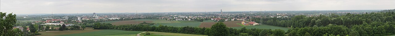Natural landscape near Augsburg