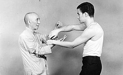 Classic martial arts studio production still