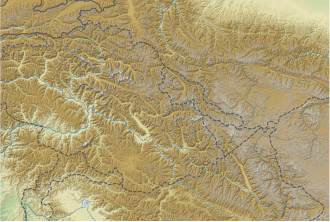 Broad Peak location within Karakoram