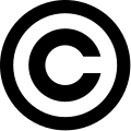 Standard copyright symbol