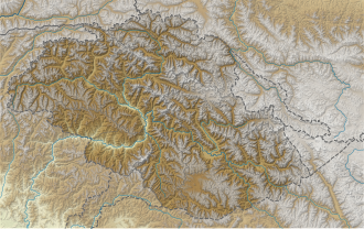 Broad Peak location within Gilgit Baltistan